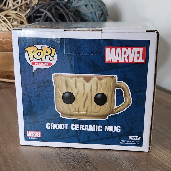 🌱☕ Marvel Groot Ceramic Mug by Funko – 17oz – New in Box - Avengers - Picture 4 of 8